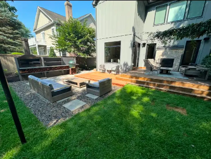Outdoor living space
